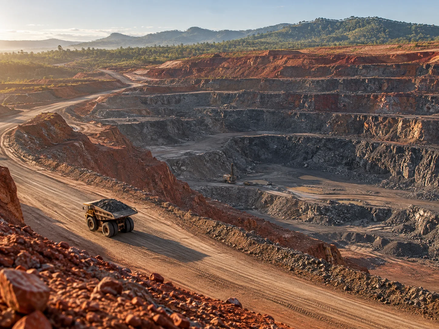 Open-cast Mine Face